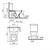 Унитаз VitrA Serenada 9722B003-7205 с микролифтом с функцией биде