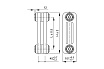 Радиатор Irsap TESI 30565/12 CL.01 белый T30 RR305651201A430N01