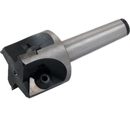 Фреза концевая 60x122.7 мм, к/х КМ3, Z=4 (с мех. крепл. тв. 3-х гранных пластин TPUN-220412) CNIC 47498