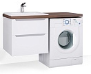 Тумба со столешницей Jorno Wood 120 см под стиральную машинку