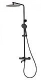 Душевая стойка Wonzon&Woghand Stick WW-88739903-MB термостат, черный матовый