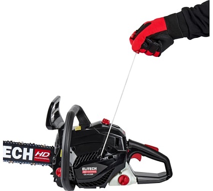 Пила цепная бензиновая Elitech CS 4125R (E1611.005.00) HD 204813