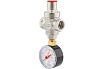 Редуктор давления PROFACTOR поршневой, c манометром 1/2" PF PRV 251.15G