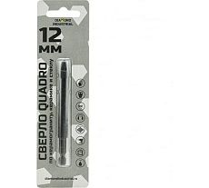 Сверло по керамограниту, керамике и стеклу 12 мм, 4 грани Diamond Industrial DIDSK012