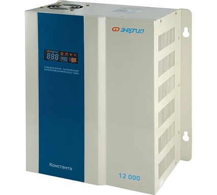 Стабилизатор напряжения Энергия Константа 12000 Е0101-0227