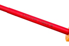 Диэлектрическая шлицевая отвертка SHTOK 1000В 6.5x150 мм 09203