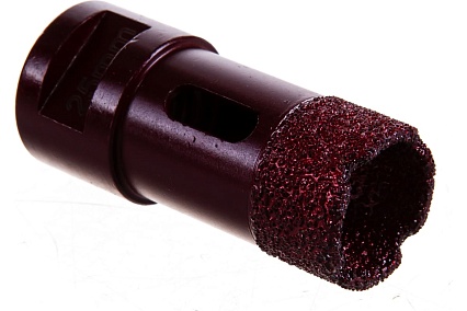 Коронка алмазная вакуумная по камню D25-15W-40L-M14 (25х40 мм; М14) Messer 06-35-025