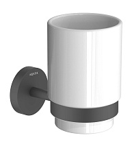 Держатель для стакана Aquatek Бетта AQ4604MB черный матовый