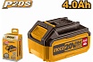Аккумуляторная батарея Ingco SUPER INDUSTRIAL 20В/4.0Ач FBLI20021