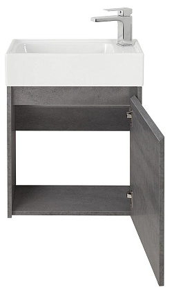 Тумба с раковиной BelBagno Kraft Mini 50 см Cemento Grigio, R