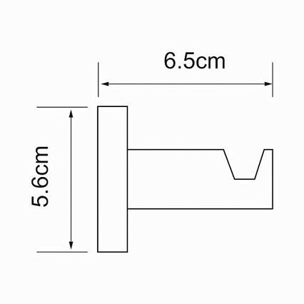 Крючок WasserKRAFT Isen K-4023