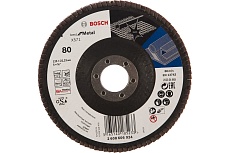 Круг лепестковый для УШМ (125 мм; К80) Bosch 2.608.606.924