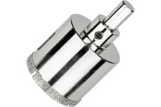 Коронка алмазная по керамограниту и керамике с центрирующим сверлом 42 мм Diamond Industrial DIDCSC042