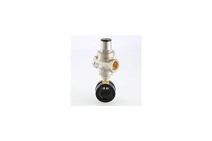 Редуктор давления Valtec поршневой, с манометром, от 1 до 5.5 бар, 1/2 VT.088.N.0455