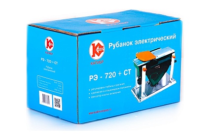 Электрический рубанок Калибр РЭ-720+СТ 00000046049