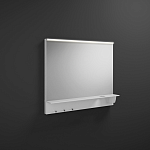 Зеркало Burgbad Eqio 90 см, с подсветкой, серый