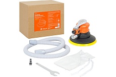 Шлифовальная эксцентриковая пневматическая машинка Airline 150мм, 5мм, с пылеудалением, 10000об/мин ATBR033