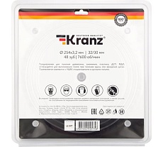 Диск пильный по дереву 254x32/30 мм, 48 зубьев Kranz KR-92-0130