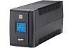Источник бесперебойного питания Hiden 8xIEC C13 LСD, USB ULI1000С 1000ВА/600Вт