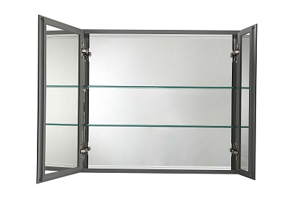 Зеркальный шкаф Aquatek 63x66 см хром AQ7608-MC