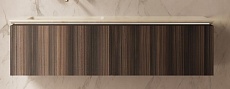 Мебель для ванной Vincea Luxe 140 см шпон натуральный орех