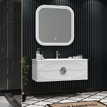 Мебель для ванной Opadiris Ибица 120 см белый/хром