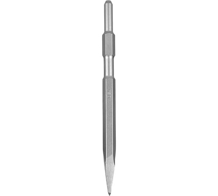 Долото-пика HEX17 DH-HJZ017-E1 (17x280 мм, сталь 40Cr) Deli 165457