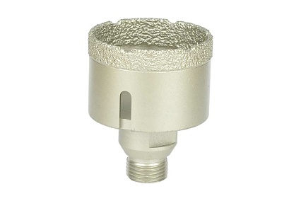Коронка алмазная, вакуумное спекание (60х40 мм; 1/2"; М14) TECH-NICK TUK 136.600.7026