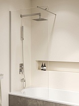 Шторка для ванны RGW SC-050 80 см хром, прозрачное 351105008-11