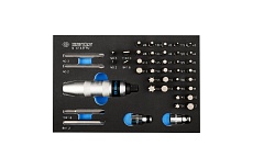 Набор торцевых насадок, бит и ударная отвертка, ложемент, 43шт King Tony 9-4143FRV