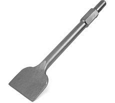 Зубило широкое 100x395x30 мм для отбойного молотка НЕХ-30 Messer 33-33-105