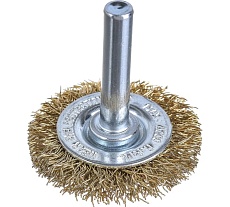 Щетка плоская со шпилькой 40 мм для дрели Кедр 146-0040 208022