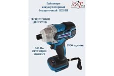 Аккумуляторный гайковерт AktiTool is20, 20в, 1/4, 300нм, 2800 об/мин, 3500 уд/мин, без акб 101219ga