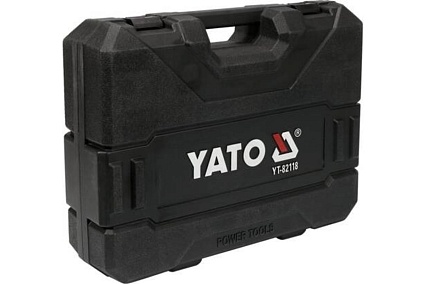 Перфоратор Yato SDS+ 1100 Вт, сверла и долото в наборе, пластиковый кейс YT-82118