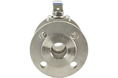 Шаровый кран DN.ru КШФП.316.200 Ду40 Ру40 с ISO-фланцем и рукояткой D160-04867