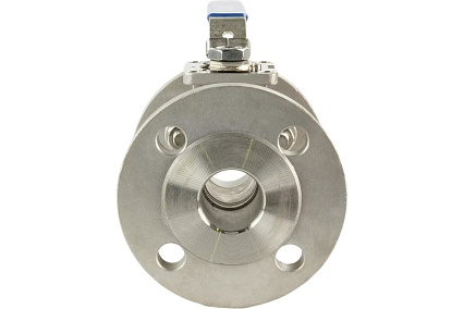 Шаровый кран DN.ru КШФП.316.200 Ду40 Ру40 с ISO-фланцем и рукояткой D160-04867