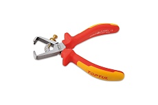 Клещи для снятия изоляции Toptul VDE 1000 В, до 4,5 мм, 150 мм DGCD2206