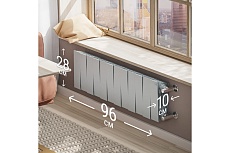 Радиатор Royal Thermo PianoForte 200 /Silver Satin - 12 секц. НС-1346021