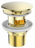 Донный клапан BelBagno BB-SAT-ORO с переливом, золото