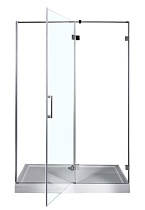 Душевая дверь Aquanet Beta NWD6221 150x200 L, прозрачное стекло