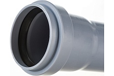 Труба для внутренней канализации Gigant Д50, L=0.5 м, толщина стенки 1.8 мм GSG-21