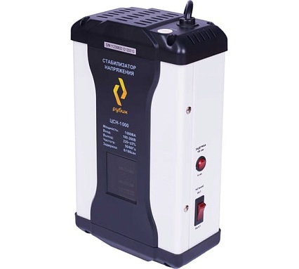 Однофазный стабилизатор напряжения Рубин ЦСН 1 000 (1000ва) РЭ-ЦСН 1000