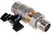 Шаровой кран ELSEN Strong T, 3/4", НВ, ручка-бабочка, с накидной гайкой EV34.3201