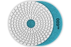 Алмазный гибкий шлифовальный круг для мокрого шлифования Зубр 125 мм, №600 29867-600