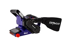 Ленточная шлифмашина Пульсар ЛШМ 800С 800 Вт, лента 76x457 мм, 120-380 м/мин, 3.3 кг 916-578