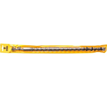 Бур по бетону, двойная спираль, Cobalt W-tip (18x460 мм; SDS PLUS) Denzel 705045