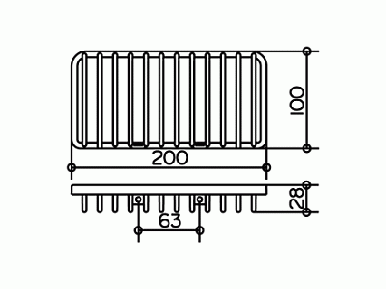 Полка Keuco 24902010000 хром