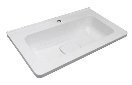 Тумба с раковиной Style Line Бергамо мини Люкс Plus 60 см подвесная