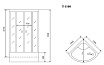 Душевая кабина Timo Comfort T-8800C 100x100, c г/м, прозрачные стекла (Clean Glass), хром