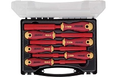 Набор диэлектрических отверток M-TECH Felo Ergonic в кейсе, 6 шт 41910636